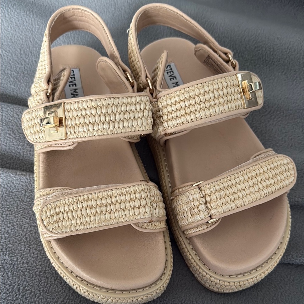 Steve Madden BIGMONA NATURAL RAFFIA